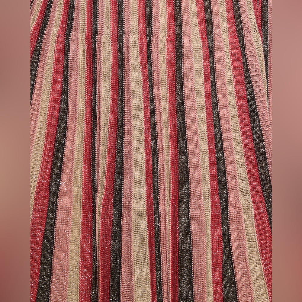 VICI Striped Metallic Knit Mini Dress - Picture 7 of 12